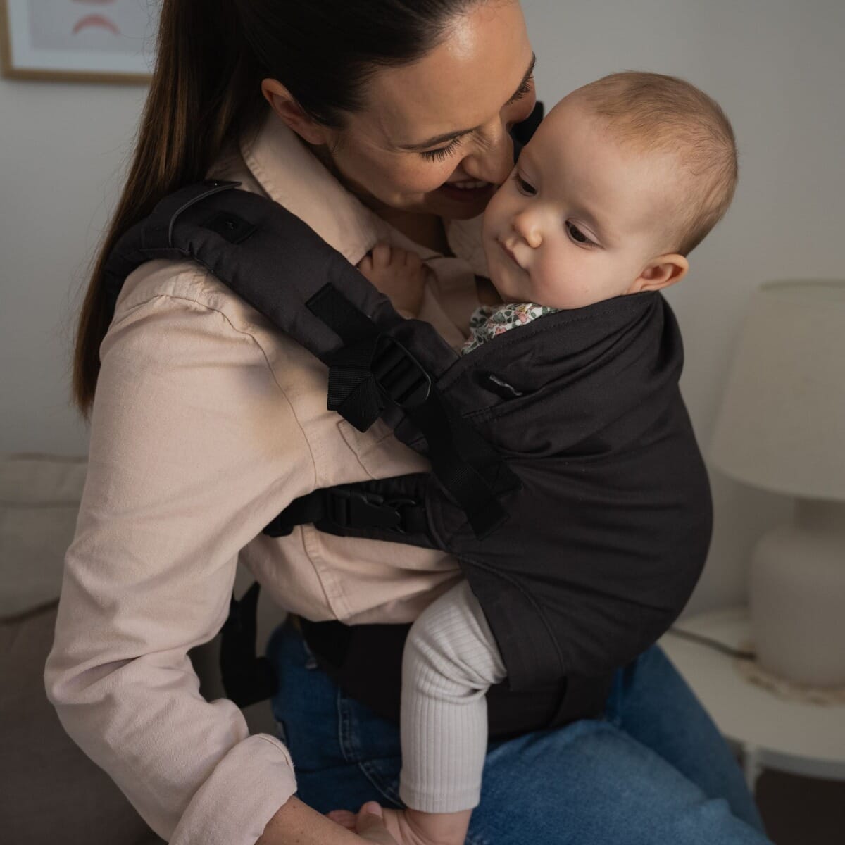 Pittoreks Baby Carrier チャコールグレー Pittoreks Baby Carrier チャコールグレー Pittoreks Baby