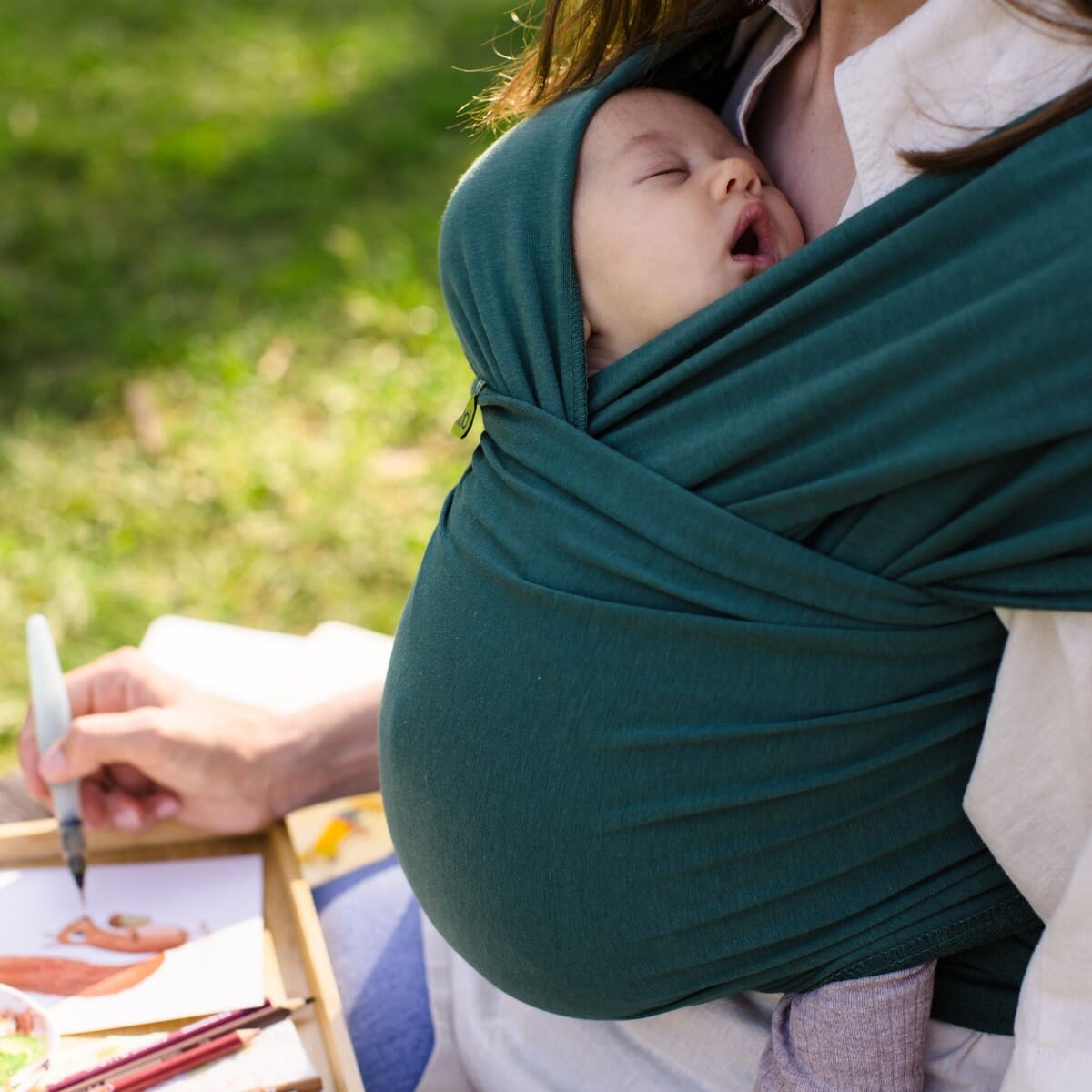 Boba Wrap Serenity Organic Rainforest