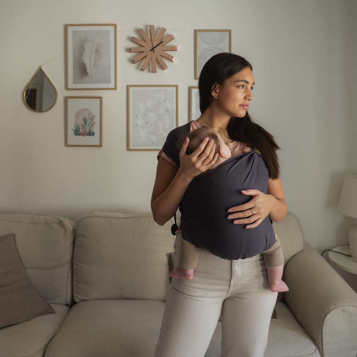 Boba Bliss Baby Carrier Charcoal