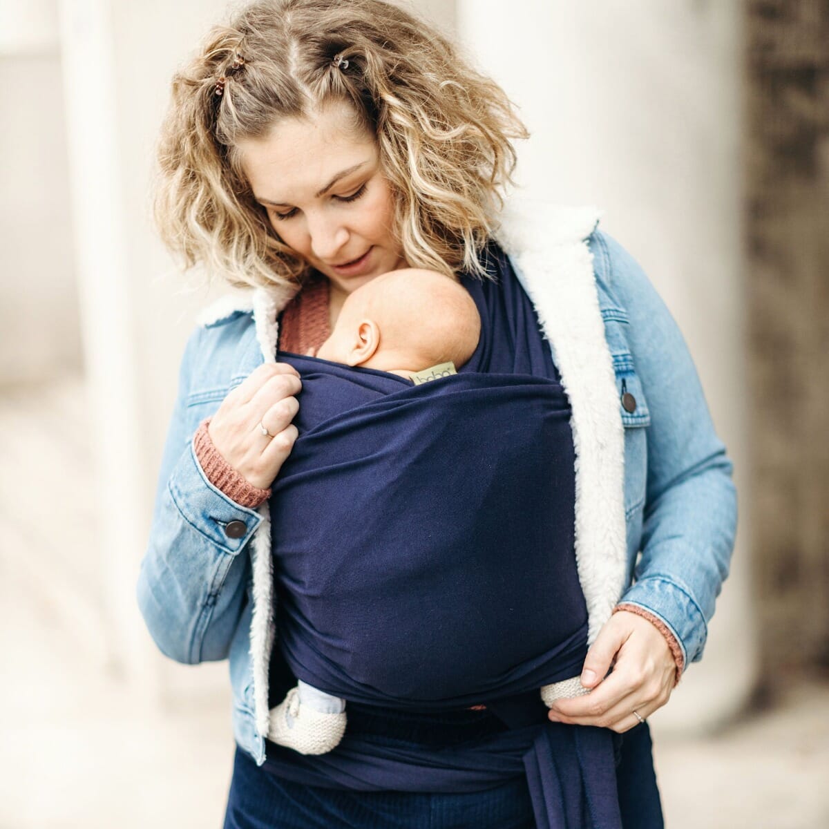 Boba Wrap Navy Blue