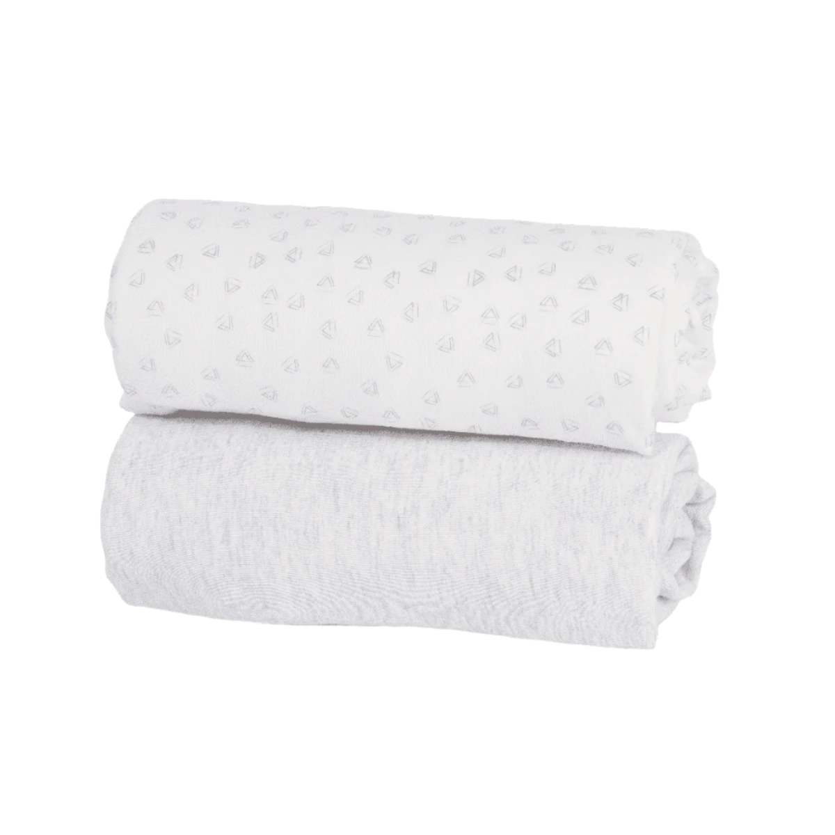 CoZee Bedside Crib Sheets Grey Cloud ⏐ Tutti Bambini