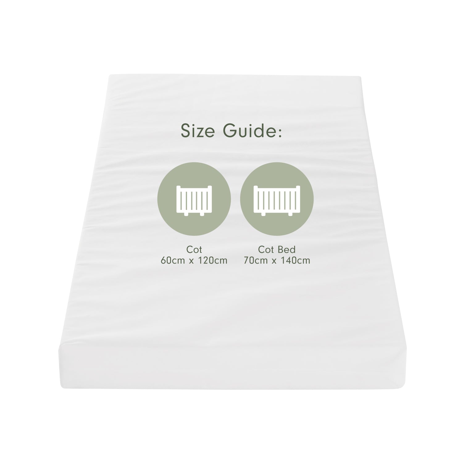 Eco Fibre Cot Mattress (60 x 120 cm) Tutti Bambini