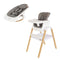 Nova Birth to 12 Years Complete Highchair Package - White/Oak