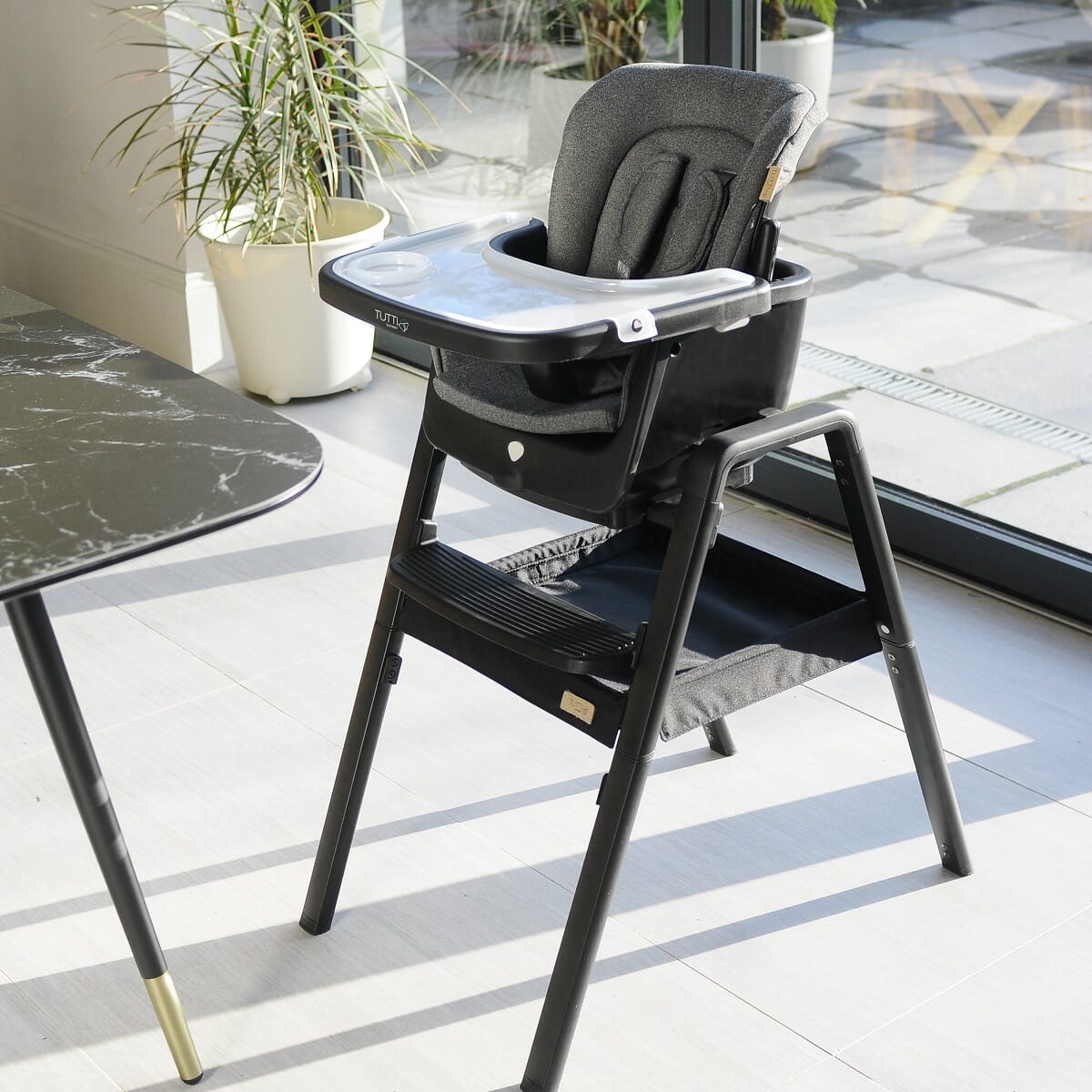 Nova Evolutionary Highchair Black | Tutti Bambini