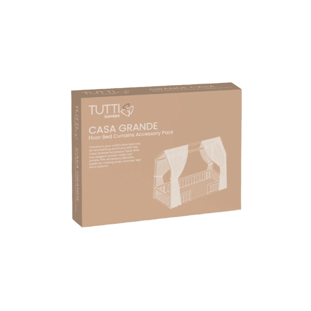 Casa Grande Floor Bed Curtains Accessory Pack