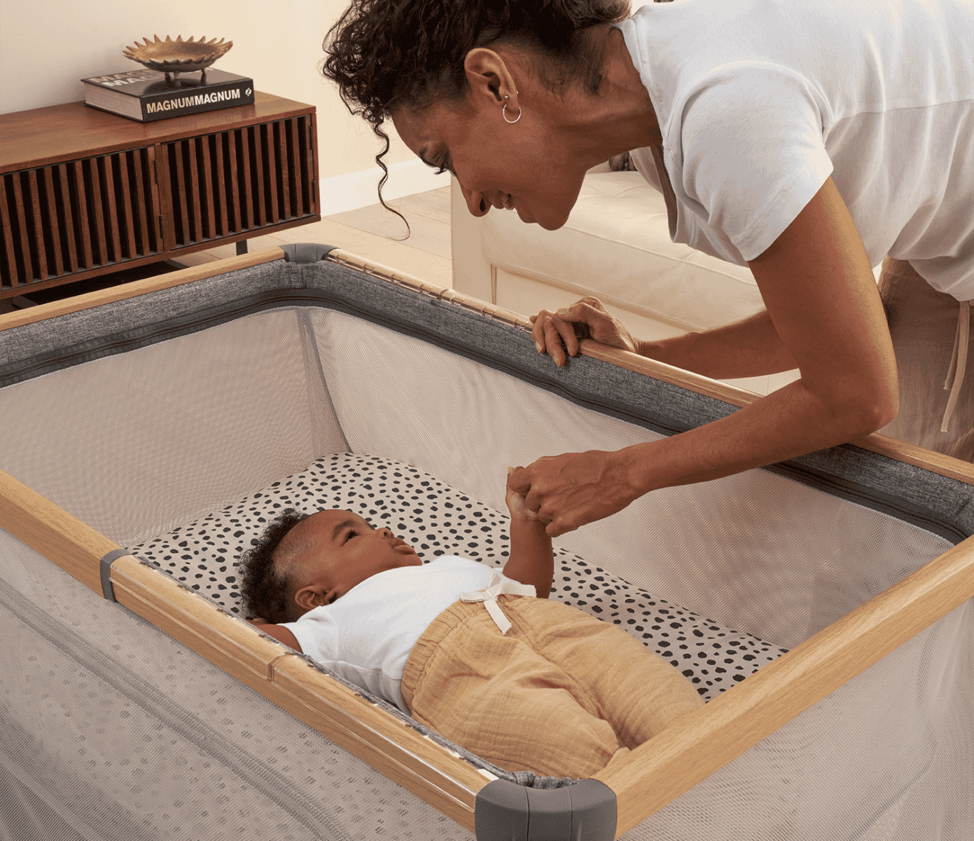 CoZee Go 3-in-1 Bassinet, Travel Cot Playpen Tutti Bambini