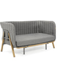 CoZee XL in Oak and Charcoal as a Sofa, designed for extended use beyond toddler years.