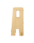 Side cutout of the Helping Hands Montessori toddler learning tower in natural finish, highlighting durable design and built-in safety rails
