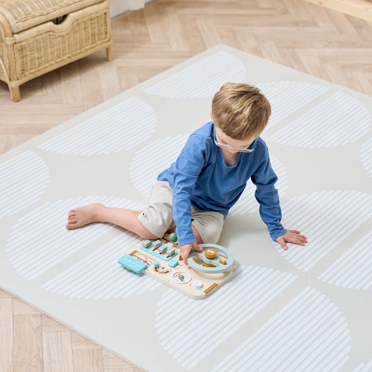 Infinity Baby Playmat Orbital Oatmeal Tutti Bambini