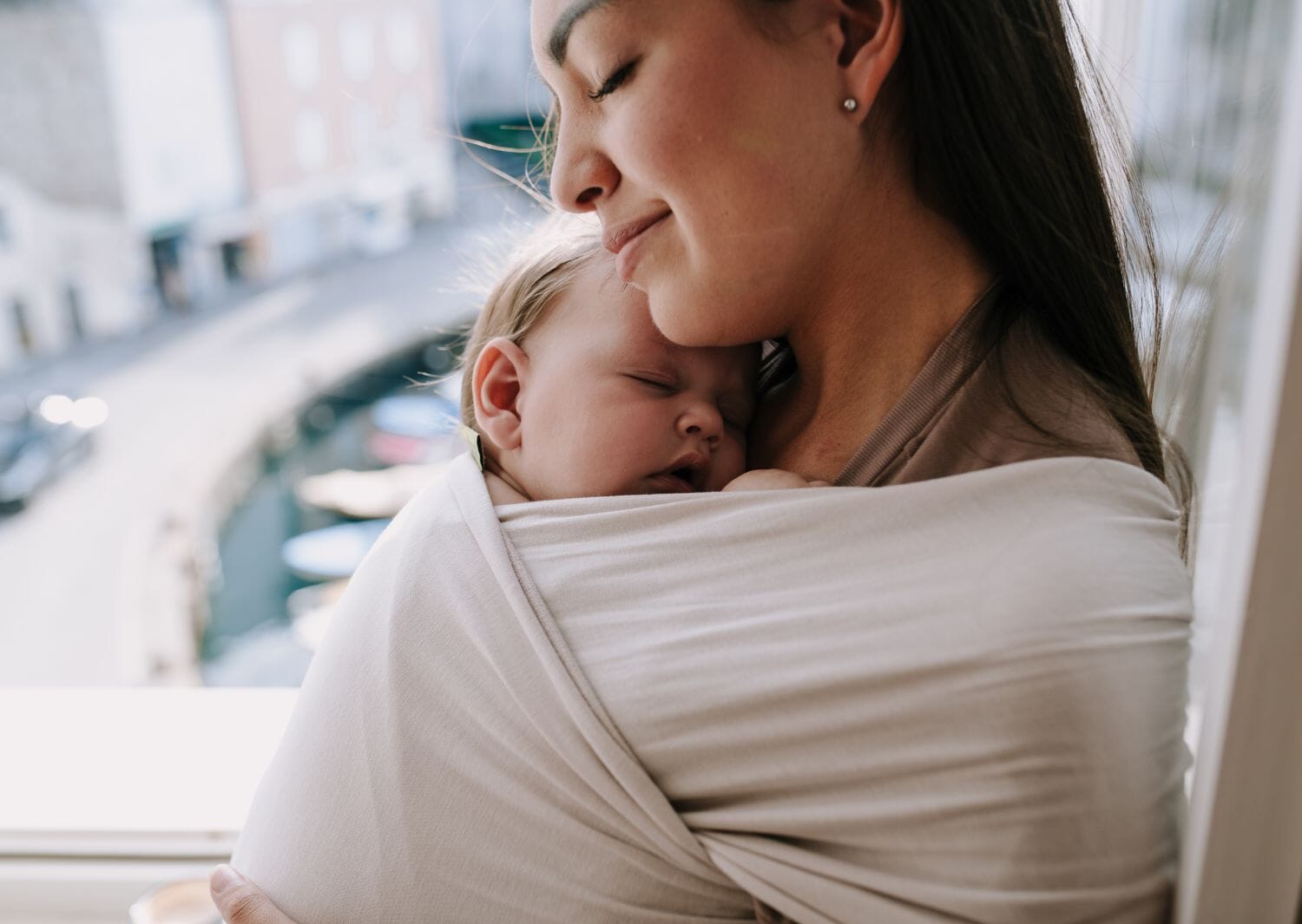 Bond with your baby with the Boba Serenity Wrap
