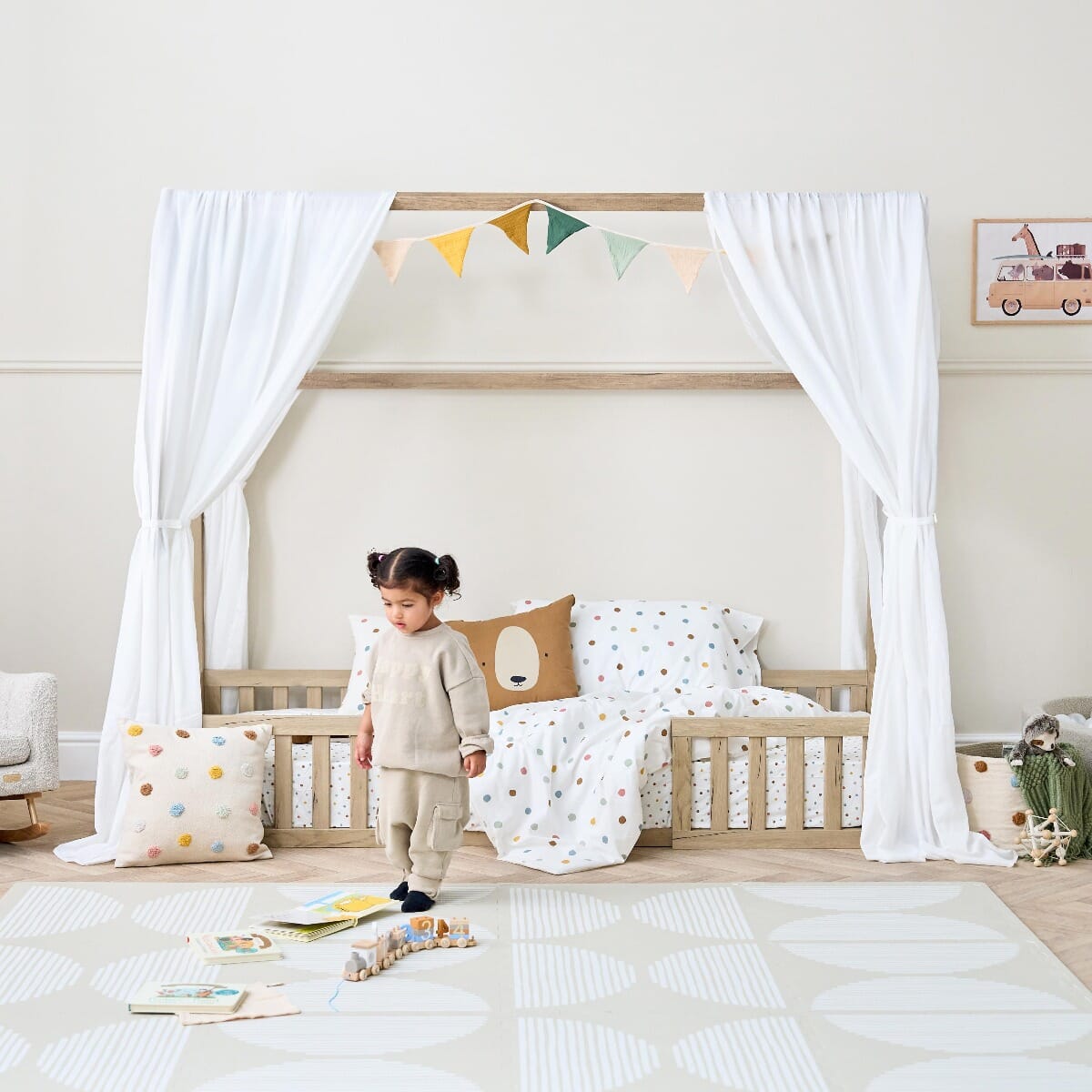 Grande Casa Floor Bed Curtains Accessory Pack ⏐ Tutti Bambini