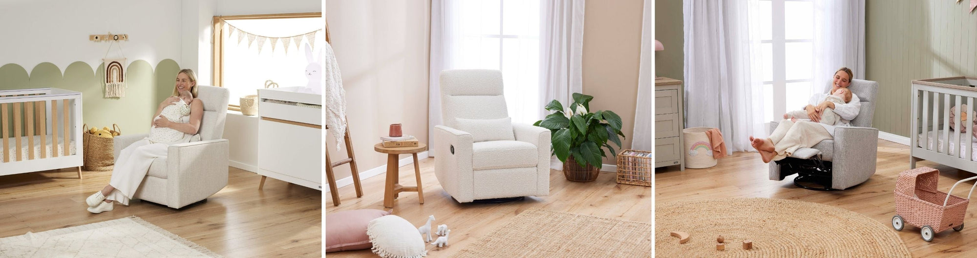 Paige Recliner Glider Nursery Chair