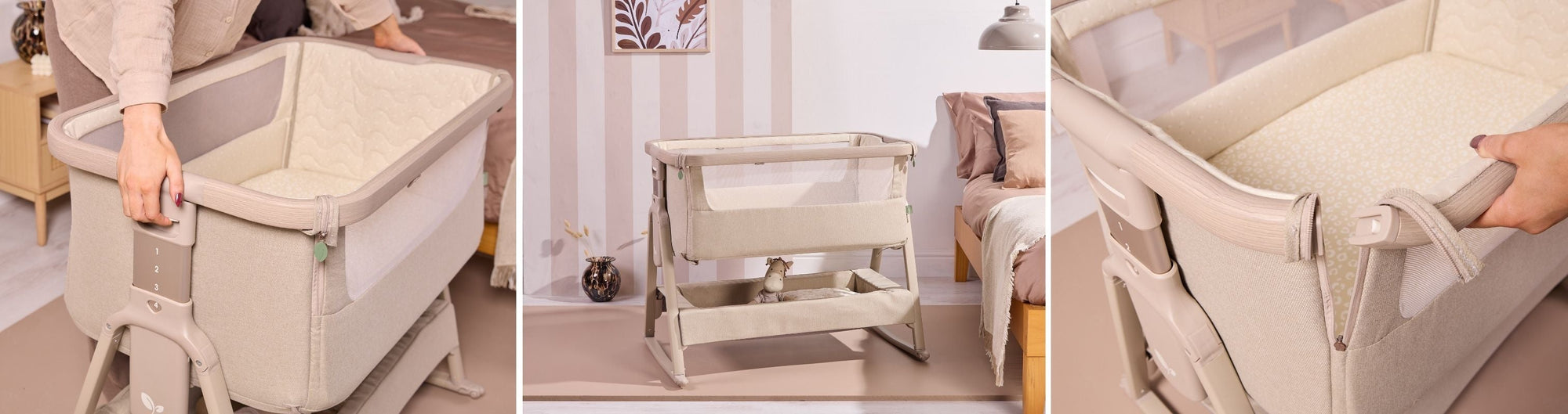 CoZee Air 2 Bedside Crib