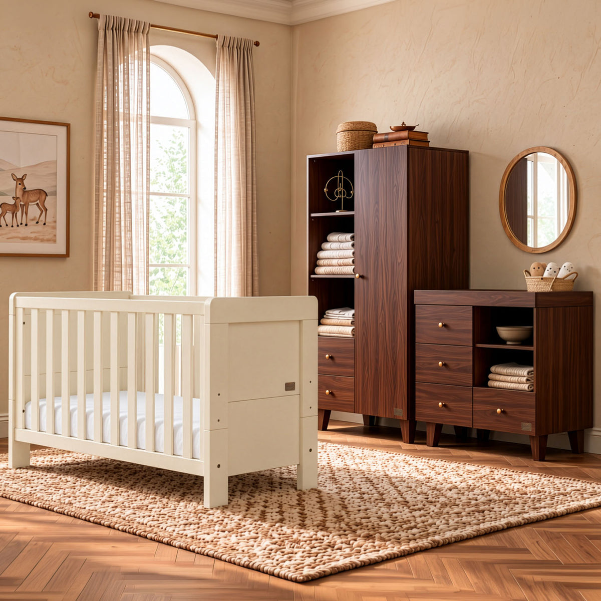 Origin Alba Mini 3 Piece Nursery Furniture Set