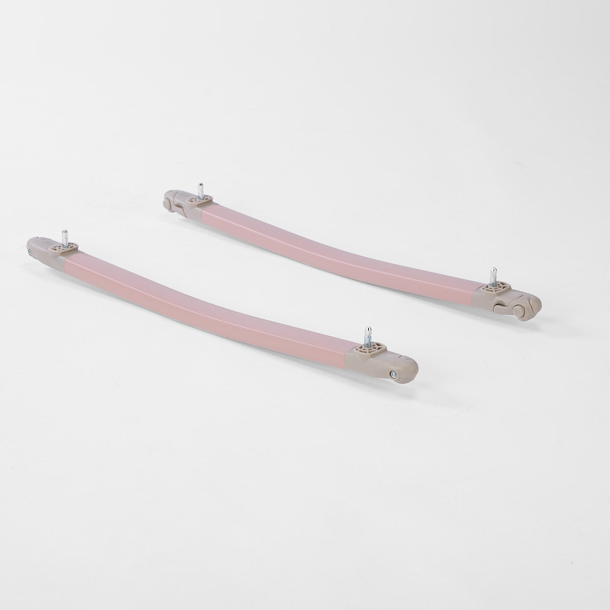 CoZee Air 2 bedside crib rocking bars in blush