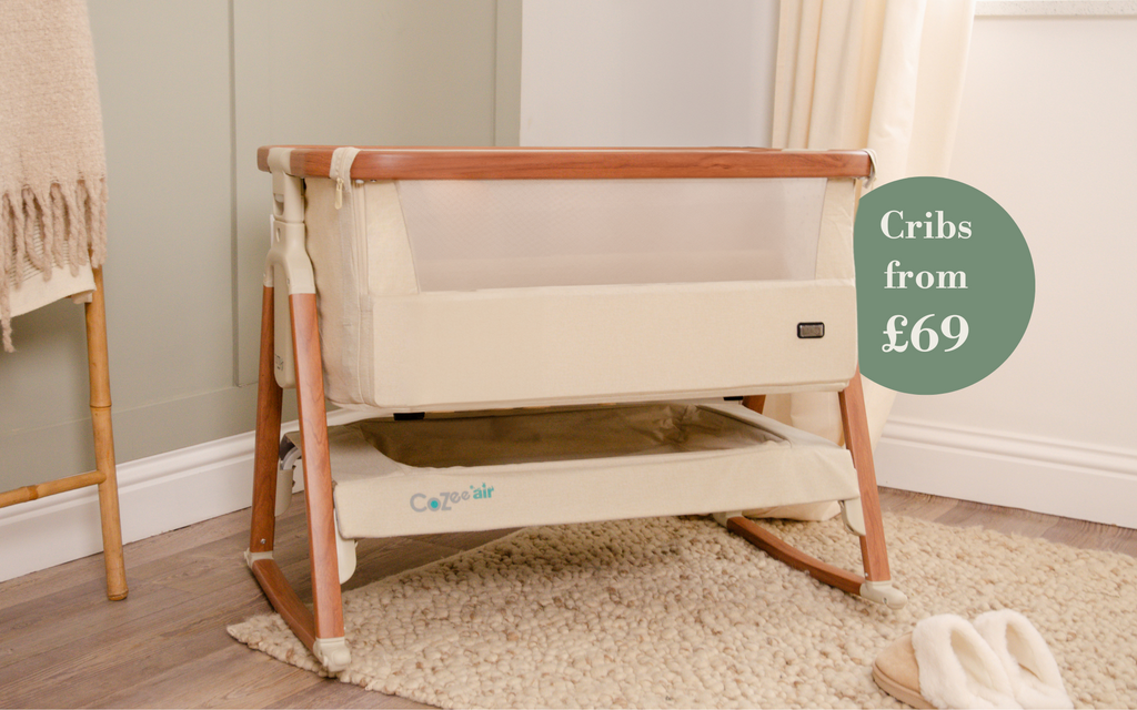 Tutti Bambini Cozee Go Travelcot - Oak/Charcoal