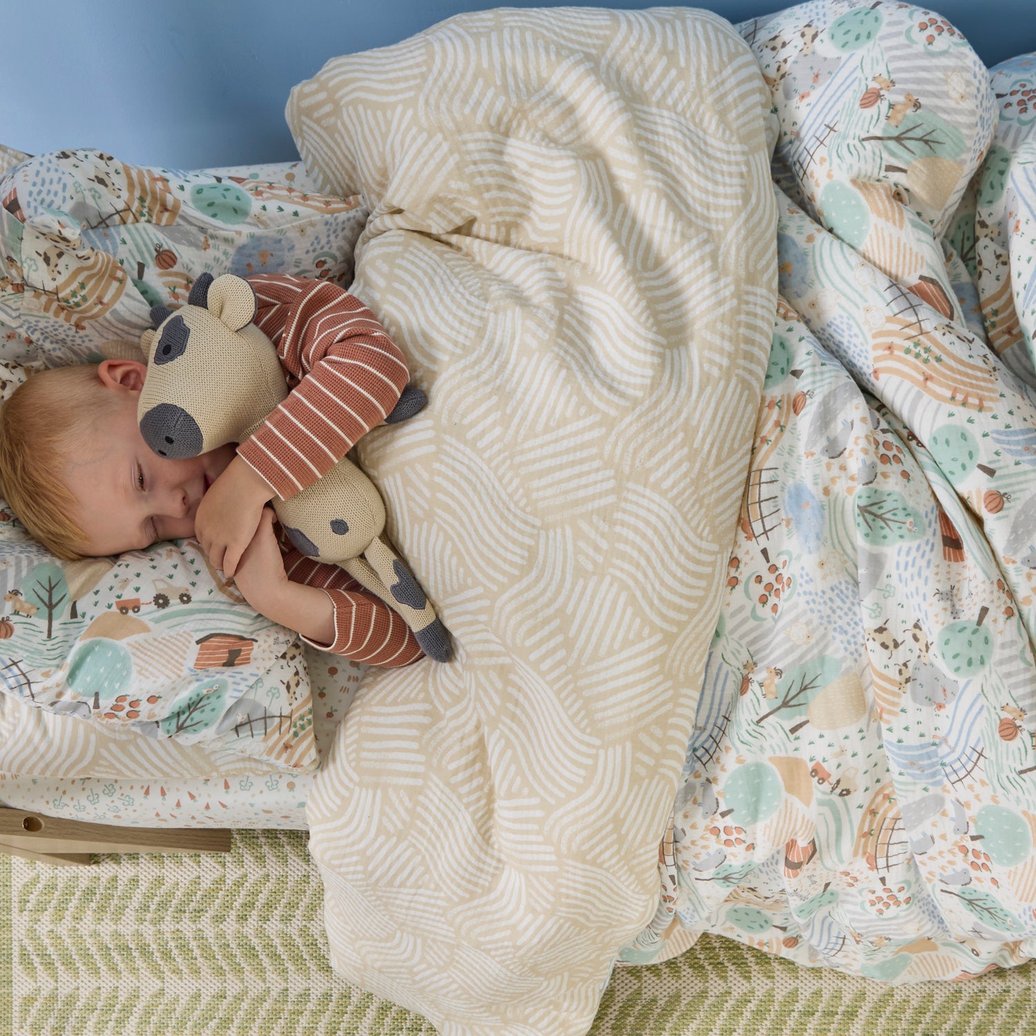Cot Bed Duvet Cover &amp; Pillowcase Set
