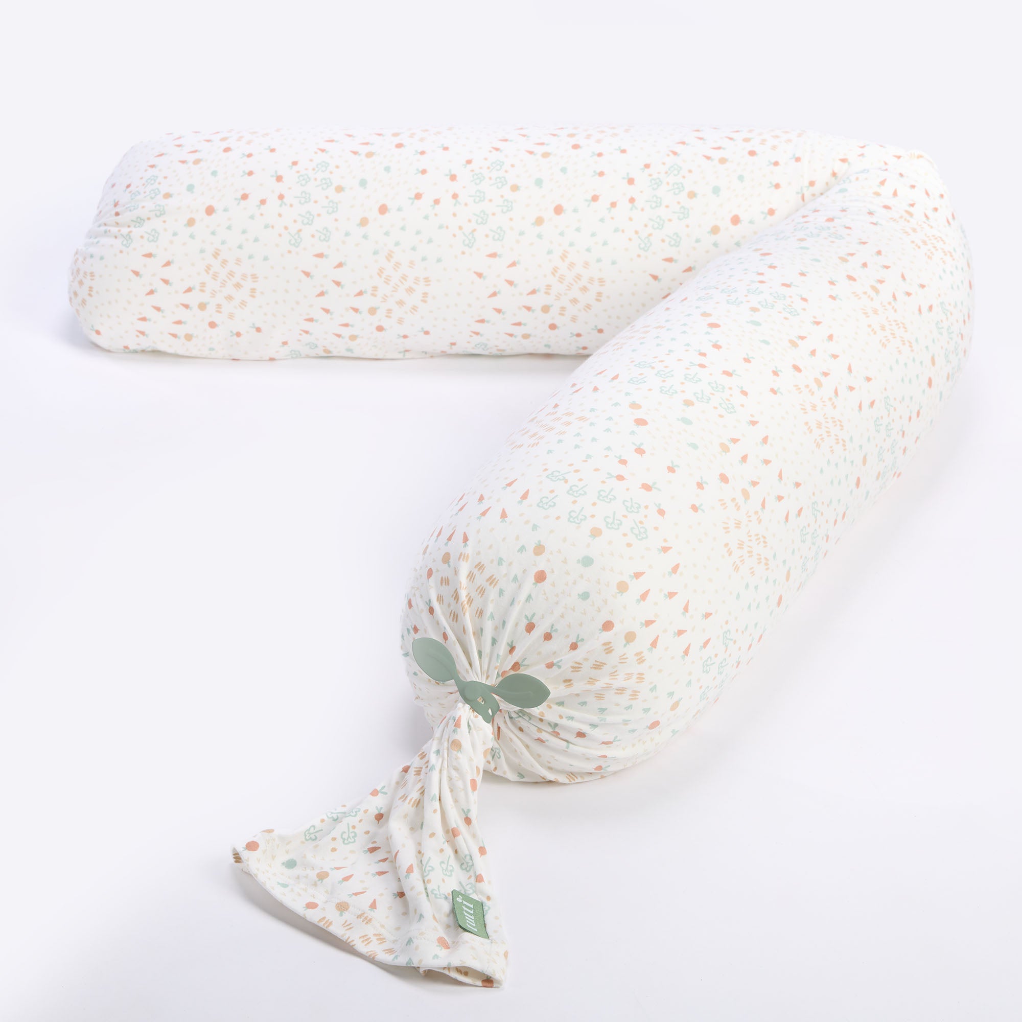 The Good Life Pregnancy Pillow on a white background