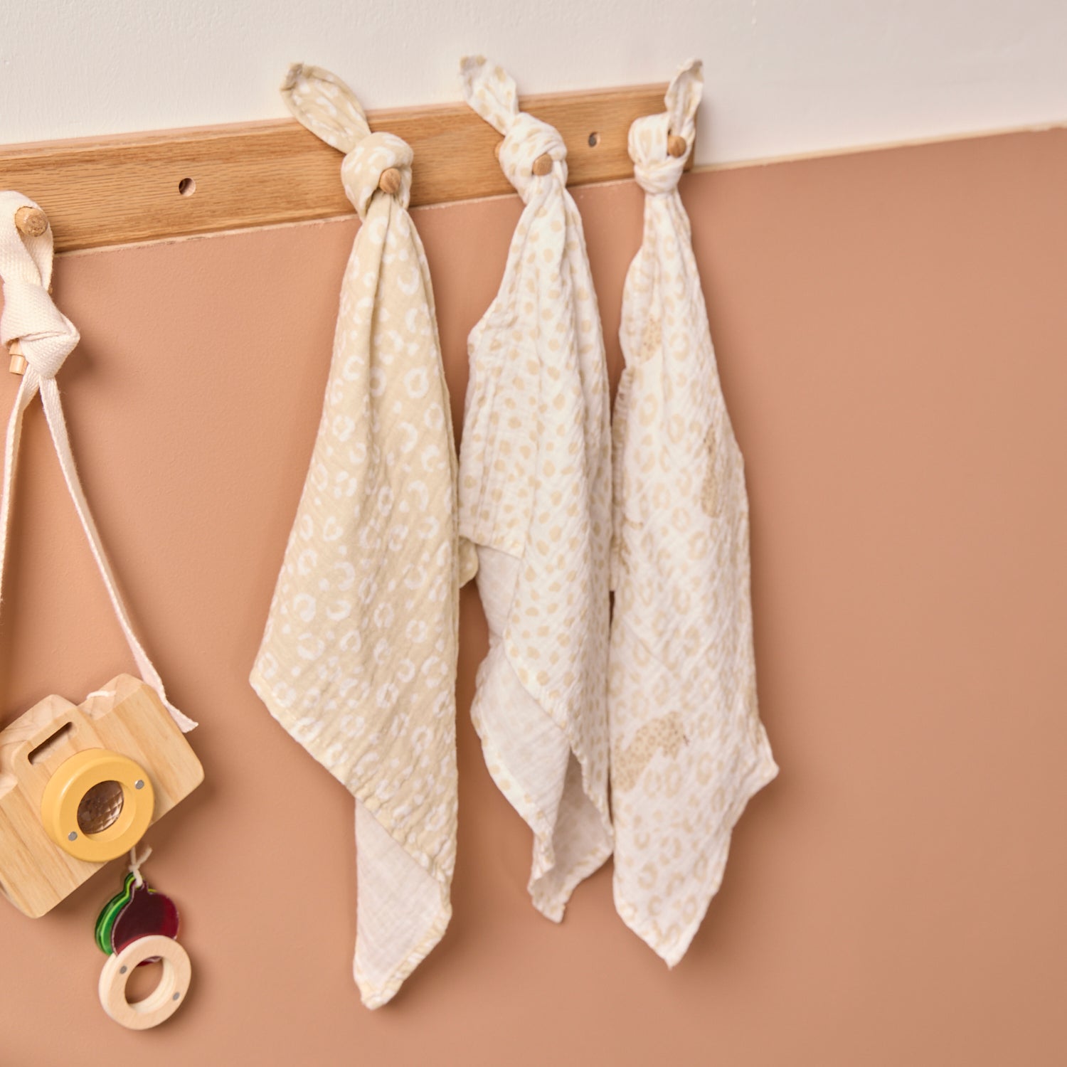 Large Muslin Squares Swaddles 3pk