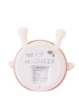 Back view of the mouse-shaped night light showing the on/off switch and battery compartment information, displayed against a white background.