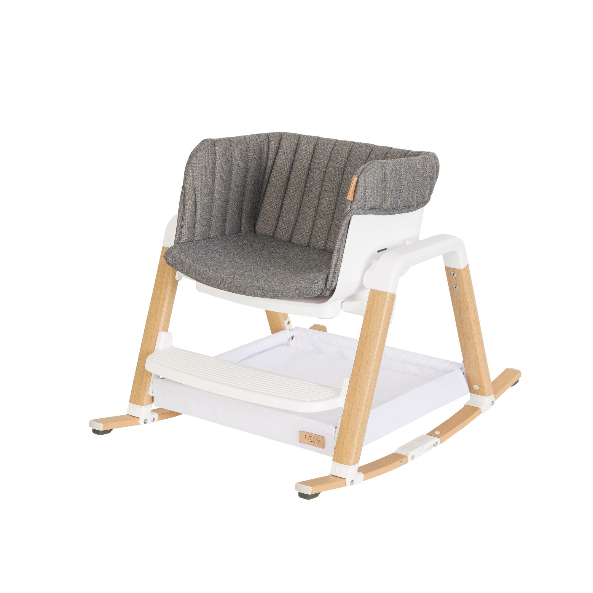 Nova Birth to 12 Highchair Package White Oak | Tutti Bambini