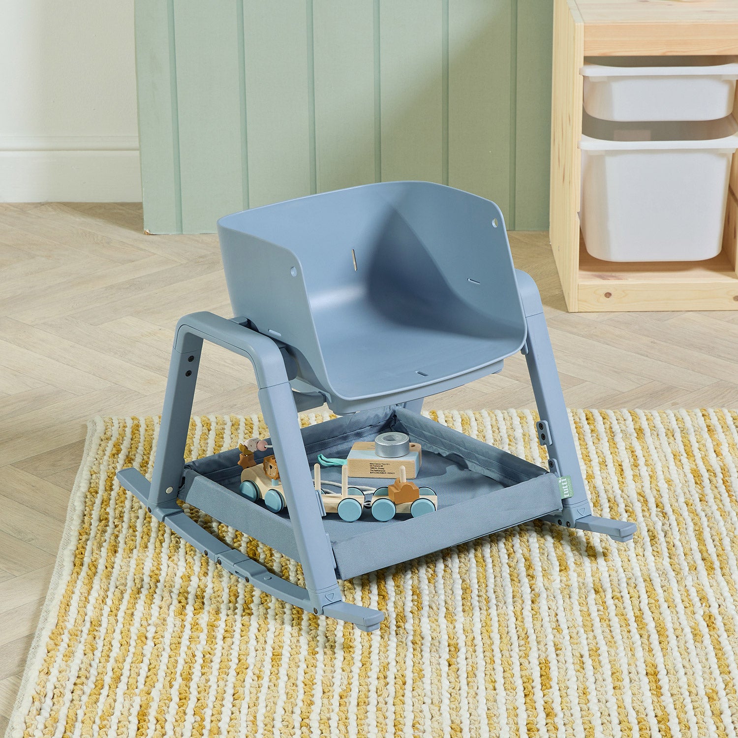 nova maison coast as a toddler rocking chair for quiet moments and calming play.