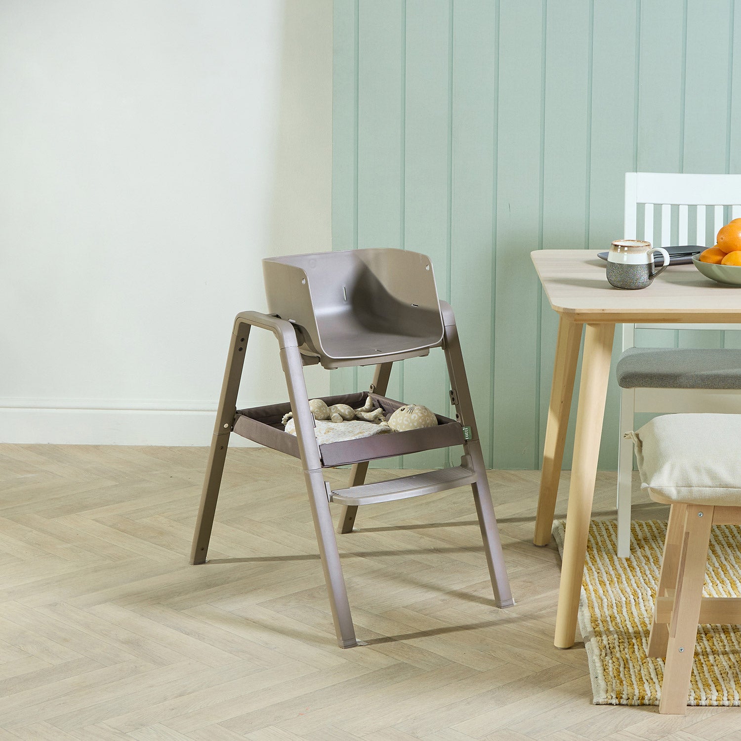 nova maison truffle as a kids chair, perfect as a practical seat that continues to grow as they do.