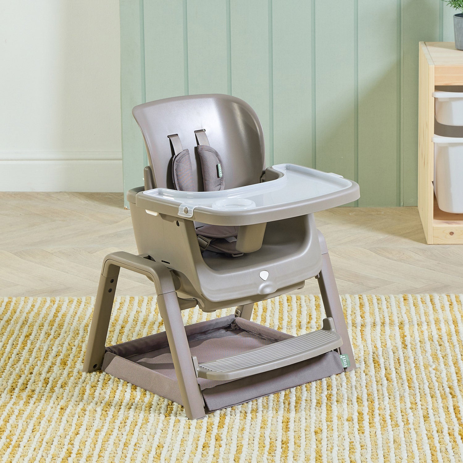 nova maison truffle as a low chair for relaxed floor play and arts and crafts.