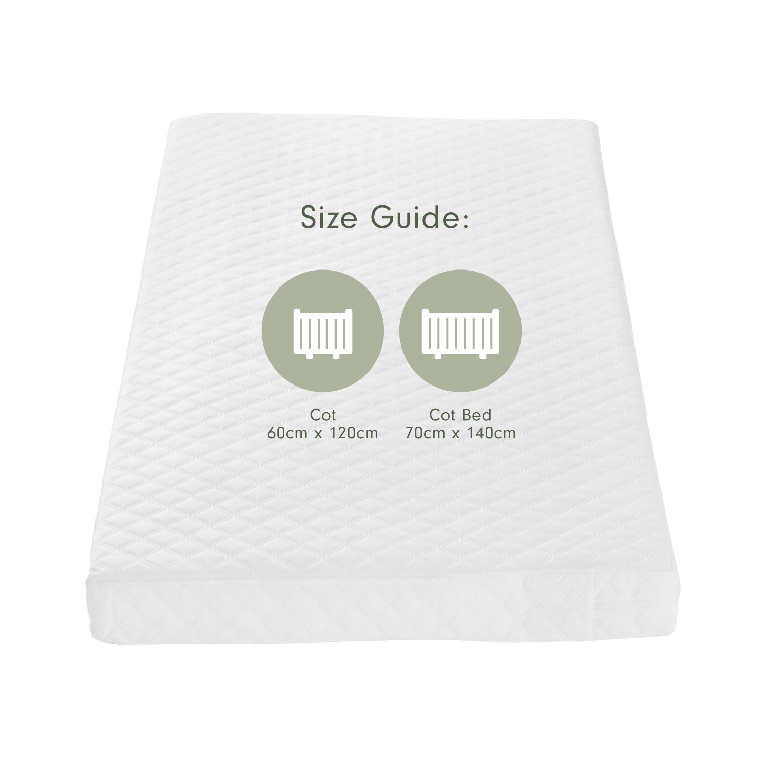 Sprung Cot Mattress ⏐ Tutti Bambini - Main Image