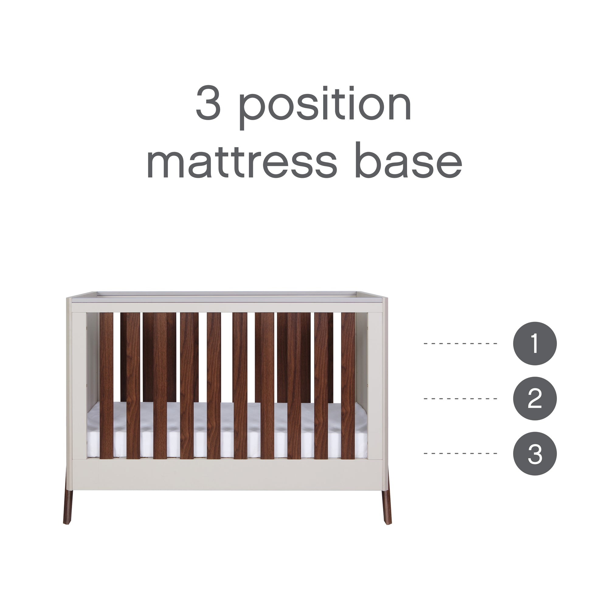 Fuori Mini 2pc Room Set - White Sand/Warm Walnut