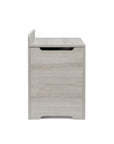 Modena Toy Box Grey Ash featuring easy-grip side cut-out handles for safe, convenient portability and movement between rooms